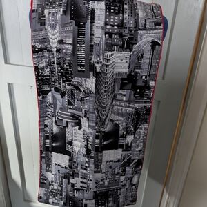 Urban Skyline Print Men's Pants